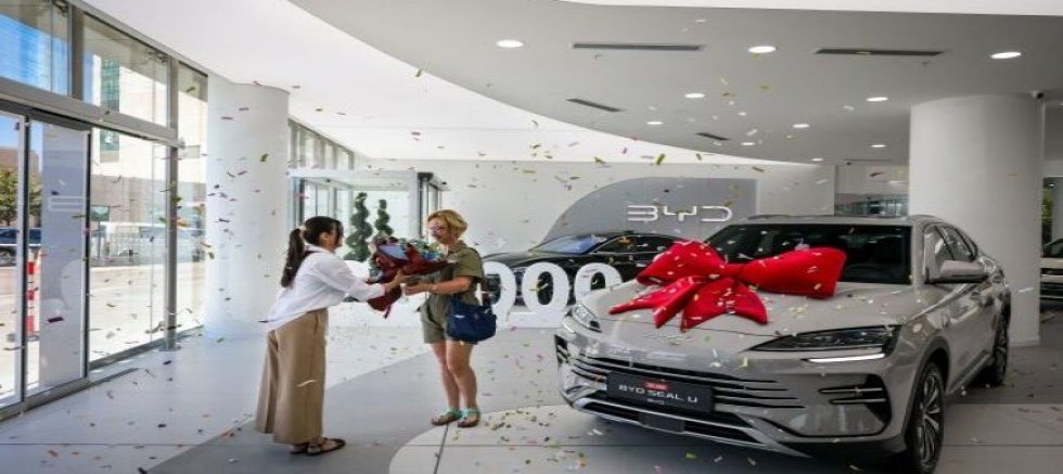 BYD’NİN 20.000. TESLİMAT GURURU