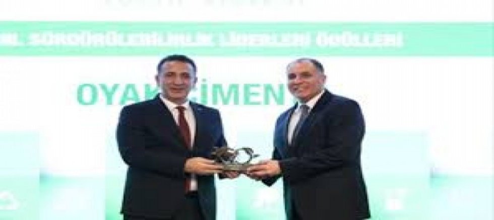 OYAK ÇİMENTO'YA ANLAMLI ÖDÜL