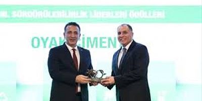 OYAK ÇİMENTO'YA ANLAMLI ÖDÜL